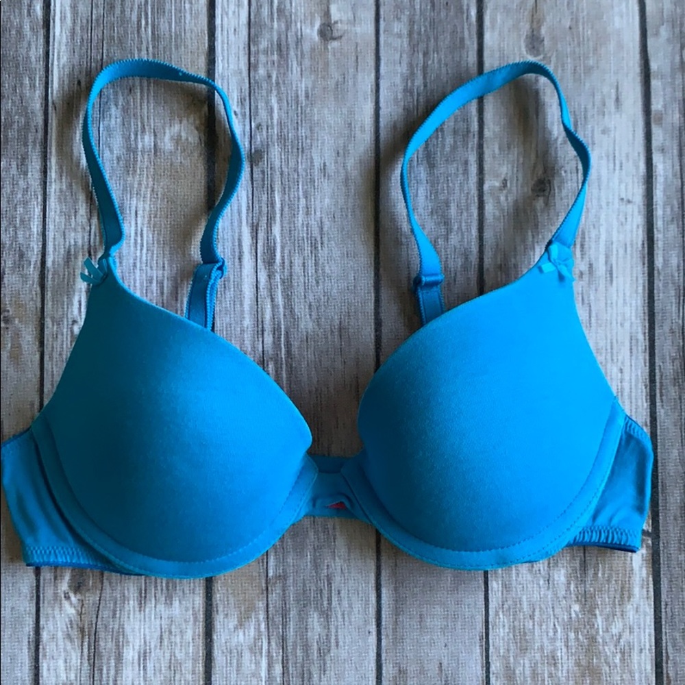 VS Blue Push-Up Bra size 32B